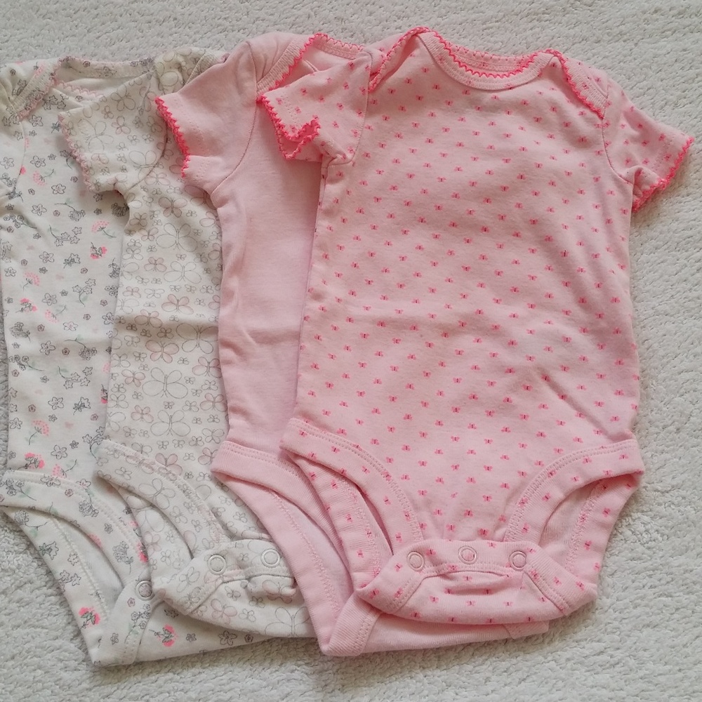 Carter's Bodysuits Bundle 3 Months Baby Girl